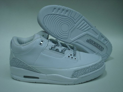 Air Jordan 3 Cement 25th anniversary Pure - Click Image to Close